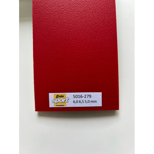 Спортивный линолеум Grabo Flex Gymfit 5 мм Red 5016 Спортивный линолеум Grabo Flex Gymfit 5 мм Red 5016