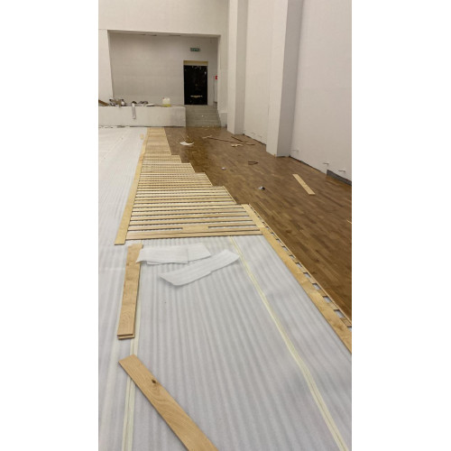 Спортивная паркетная доска Grassawa Wood 14 мм (Россия)
